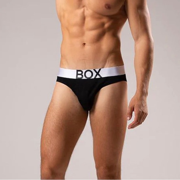 Box Menswear Black Briefs New in Original discreet packaging - Picture 6 of 10